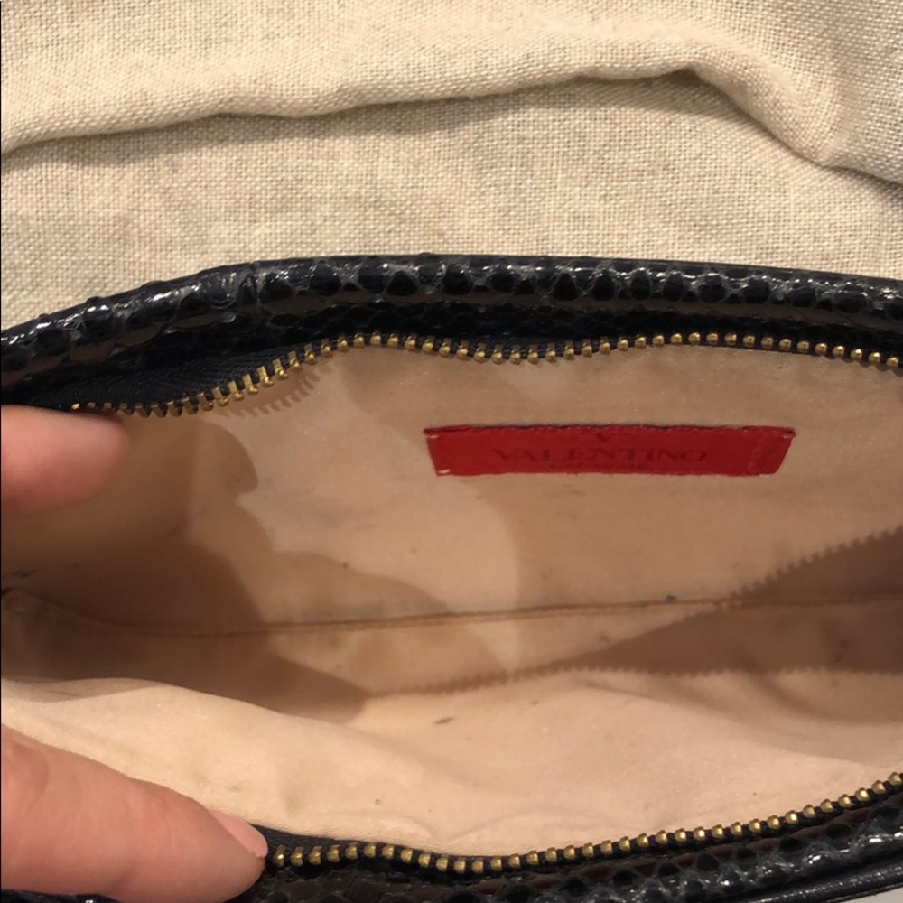 Valentino Python Clutch - image 2